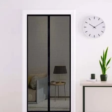 Magnetic Screen Door Curtain with Automatic Closing