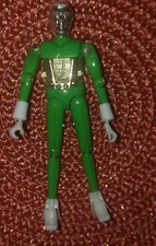 Mego Micronauts Action Figure Time Traveler hard to find Opaque Green