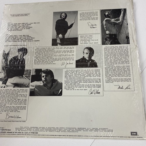 The Beach Boys California Girls Lp Vinyl Calitol Records/ BRAND NEW - Picture 2 of 2