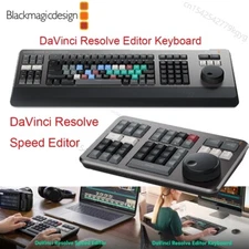 Blackmagic Design DaVinci Resolve 17 Studio Speed Editor Keyboard Bluetooth USB