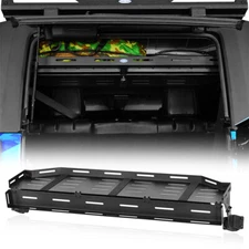 Interior Upper Cargo Rack Basket Storage Carrier Fit 07-18 Jeep Wrangler JK 4DR