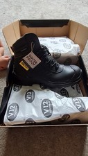 V1750 Defender STS Waterproof Safety Work Boots Black High Leg 5-13 Poron Ankle