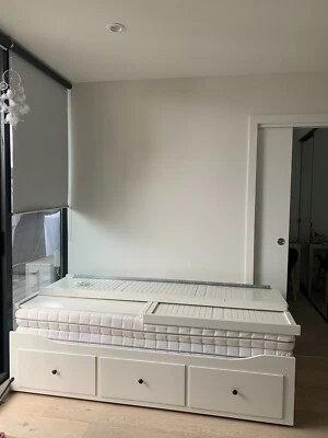 Ikea Hemnes Daybed Frame With 3 Drawers 2 Mattresses Beds