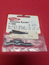 Vintage Kyosho 1160 Set Screw pack M3 6, 12, 14, 16. NEW original stock NOS
