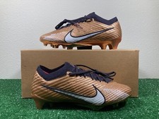 5 Men/6.5 Women- Nike Zoom Mercurial Vapor 15 Elite FG Gold Bosnia Soccer Cleats