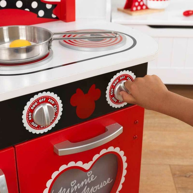 cocina de madera minnie mouse