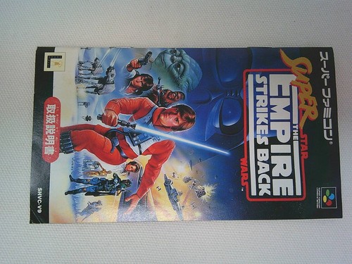 Star Wars Empire Strike Back Nintendo Super Famicom SFC Complete Set Used - Picture 9 of 10