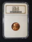 1938 LINCOLN WHEAT CENT NGC MS 66 RD