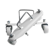 Pratico Cavalletto Riscaldatore Elettrico Bianco Lunga Durata 2 Pezzi