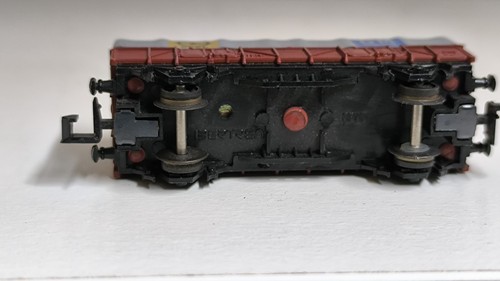 1:160 Ibertren vagon borde bajo marrón RENFE Opel GM - Imagen 5 de 6