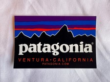 PATAGONIA FITZ ROY STICKER DECAL ORIGINAL VENTURA CALIFORNIA OUTDOORS 4 x 2.5