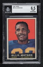 1961 Topps Ollie Matson #50 BGS 6.5 HOF