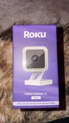 Roku Indoor Camera SE - Home Security - 1-Pack  Wired Security Camera w/ 1080 HD