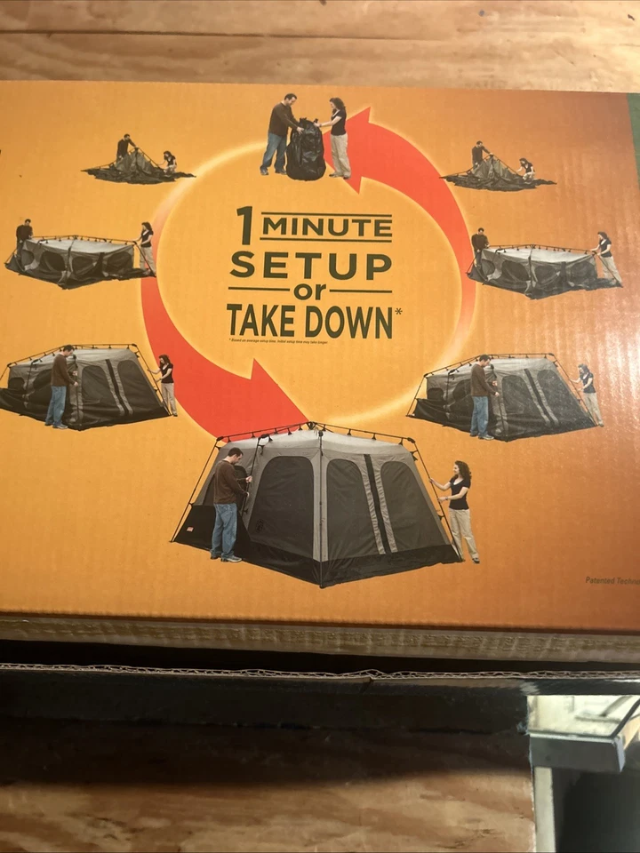 Tienda de campaña Coleman nunca usada | Tienda de cabina para 8 personas | Azul Foto 4 de 4