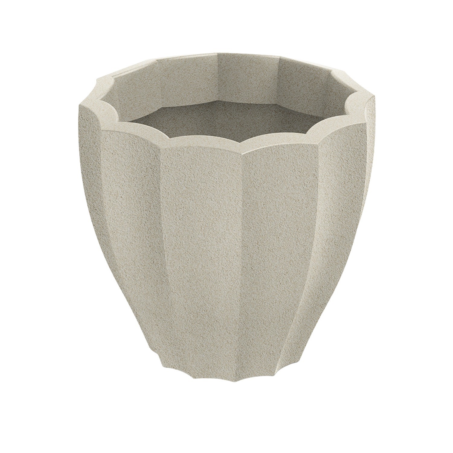 Pot de fleurs décoratif Prosperplast 38 cm résistant au gel et aux UV pour arbuste