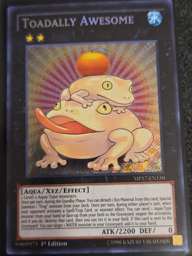 Toadally Awesome MP17-EN150 YuGiOh 2017 Mega-Tin Mega Pack card