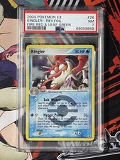 Kingler 26/112 EX FireRed & LeafGreen Reverse Holo Pokemon PSA 7 Red Green Fire on eBay