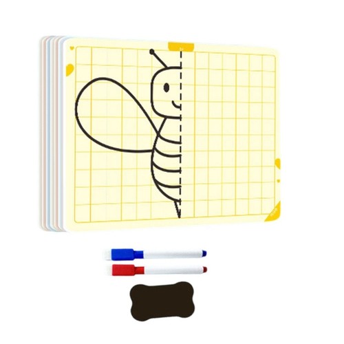 Reusable Symmetry Art Grid Drawing Tool Develop Fine Motor Skills Imagination - Picture 3 of 11