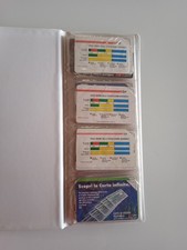 Raccoglitore con  n°80 Schede Telefoniche Italiane Diverse