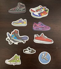 Sneakers Stickers Decal Set- Air Jordans Nike Converse Birkenstock Inspired