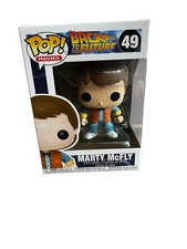 BACK TO THE FUTURE FUNKO POP  - MARTY McFLY #49 POP MOVIES W/Protector