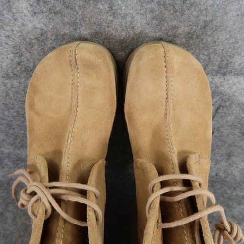 Lower East Side Schuhe Damen 9,5 Stiefel Leder Plateau Chukka Mode Schnürschuhe - Bild 10 von 18