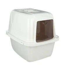 Van Ness Pets Odor Control Large Enclosed Cat Litter Box, Hooded, Pearl New