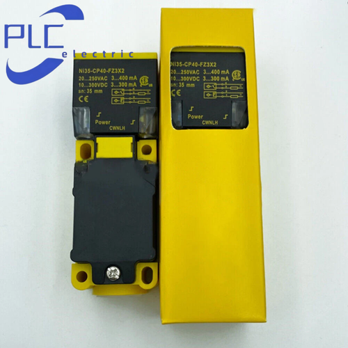 Sensore Induttivo TURCK NI35-CP40-FZ3X2 - Nuovo In Imballo Originale - Forma Rettangolare