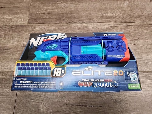 NERF Elite 2.0 Wild Edition Trailblazer RD-8 WILD EDITION +16 Darts Blaster 🔥