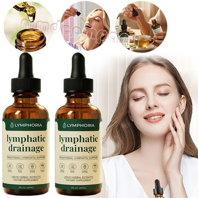 Lymphoria - Lymphatic Drainage 59ml - Detox, Bloat Relief & Immune Support-US