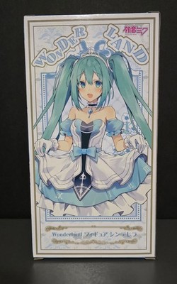 Hatsune Miku Wonderland Cinderella Figure Taito Vocaloid New
