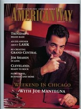 American Way American Airlines Magazine February 1, 1999 Joe Mantegna