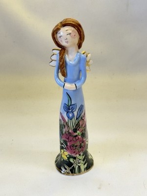 Heather Goldminc Blue Sky Corp Clayworks Garden Angel 2002 VTG