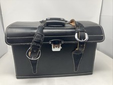 VINTAGE 1960s NOS CAMERA CARRY SHOULDER MESSENGER BAG CASE RED INTERIOR - 14"