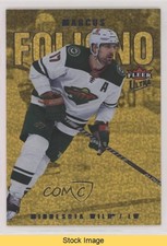 2021 Upper Deck Fleer Ultra Gold Speckled Rainbow Foil Marcus Foligno READ 11z6