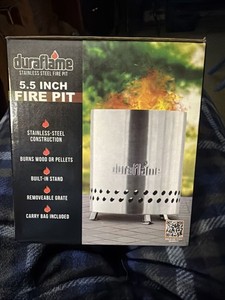 Duraflame Stainless Steel Compact Fire Pit 5.5 Inch