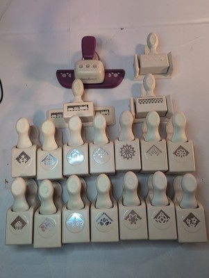 Martha Stewart Craft Paper Punch Lot 18 Border Edge Corner All Over Misc Styles