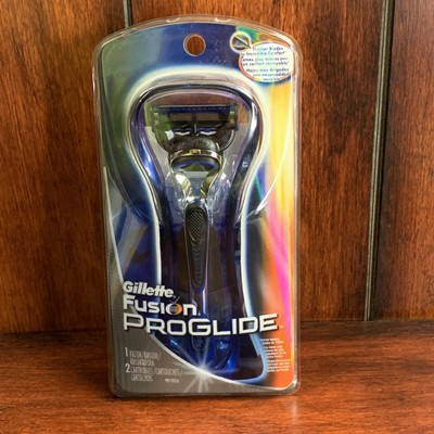 GILLETTE FUSION PROGLIDE MULTIPACK 1 RAZOR AND 2 CARTRIDGES