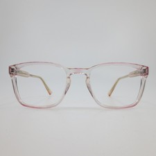 Otis Grey LS9009 Crystal Pink Square Eyeglass Frames 50-19-140 Glasses