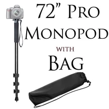 72 Inch Lightweight Heavy Duty Monopod For Canon Nikon Sony Camera Camcorder