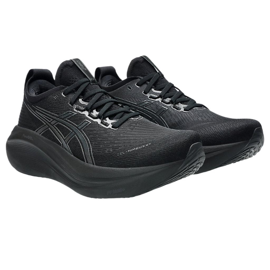✨新品未使用✨アシックス GEL-NIMBUS 27 ブラック×グレー 24cm Asics Gel Nimbus 27 Wide 'Black Graphite Grey' 1011B956-001 Men