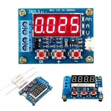 HiLetgo Battery Capacity Meter Discharge Tester Analyzer, Blue