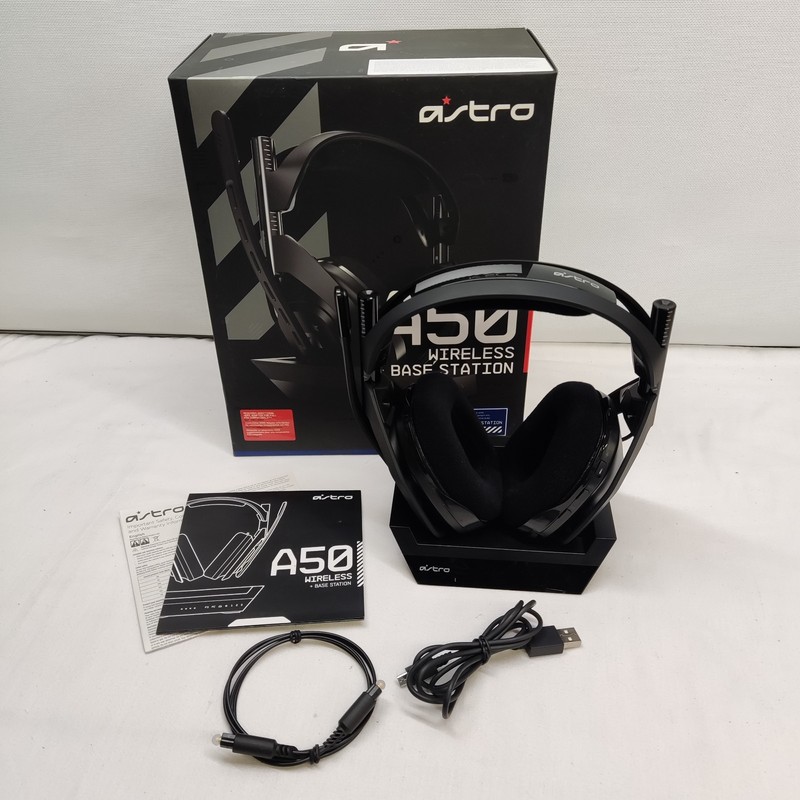 LOGITECH G ASTRO A50 WIRELESS HEADPHONES PS4 PS5 PC MAC GAMING HEADSET