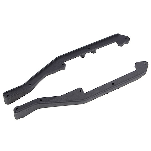 Team Associated B6.3 Ft Side Rails Carbon