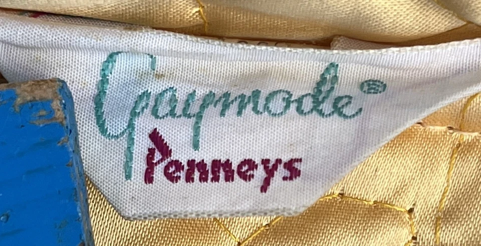 Abrigo de Colección Gaymode JCPENNEY Caramelo Acolchado Bordado Talla M Foto 2 de 4