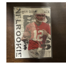 Upper Deck 2000 Tom Brady Rookie Gems RN Rookie Card New England Patriots NFL