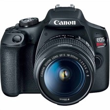 Canon EOS Rebel T7 DSLR Camera and EF-S 18-55mm IS II Lens Kit, NIB, UNOPENED