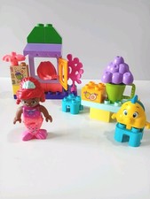 Lego Duplo Set 10420 Ariel And Flounders Cafe Stand 100% Complete