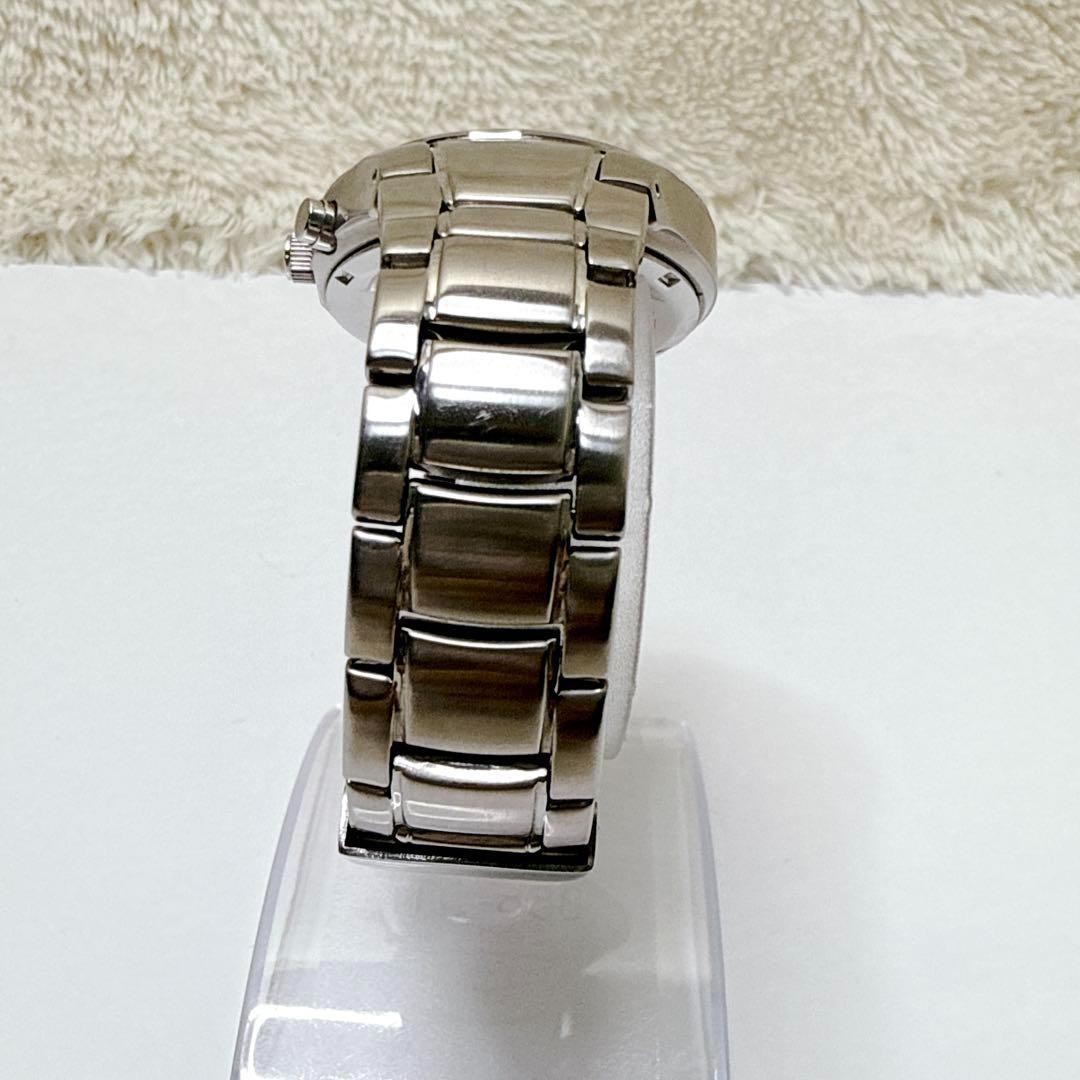 FOSSIL Big Tic Matrix Blue Dial Ana Digi Stainless Steel Watch