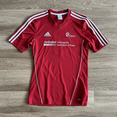 Adidas Soccer Jersey Red Youth Kids Small - Image 1 of 4